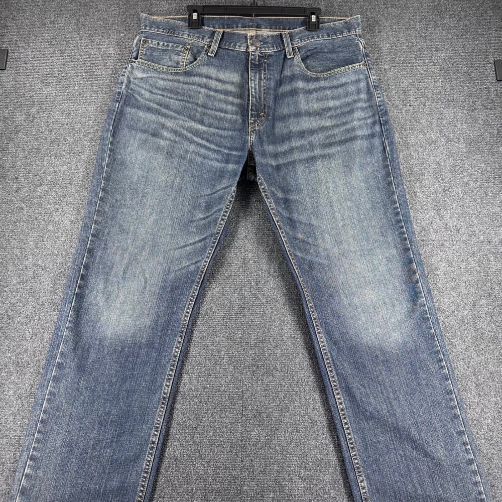 Levi's 559 Jeans Mens 36x32 W36 L32 Blue Relaxed Straight Leg Denim